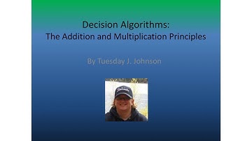 Finite Math - Decision Algorithms