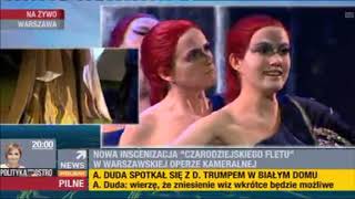 Czarodziejski Flet Warszawska Opera Kameralna Premiera 13 Czerwca Polsat News Godziny Szczytu