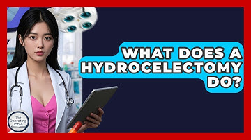 What Does A Hydrocelectomy Do? - The Operating Table