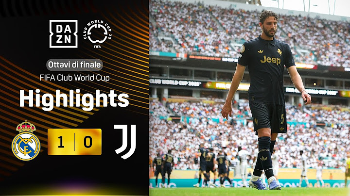 JUVENTUS ELIMINATA dal Mondiale per Club: Real Madrid-Juventus 1-0 | FIFA CWC | DAZN Highlights