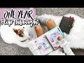 2017 PLANNER FLIP THROUGH |1 YEAR INSIDE MY HAPPY PLANNER