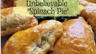 "I can't believe how good these spinach pie are" Once you've tried this it will be a staple recipe