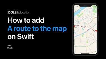 Рисуем маршрут на карте. Знакомство с MapKit. Применение Polyline.