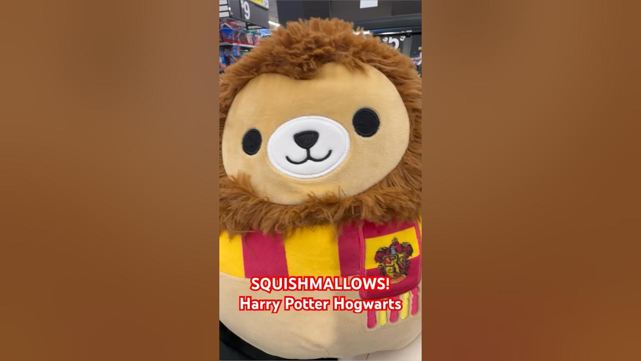 SQUISHMALLOWS alert! HARRY POTTER themed! Hogwarts mascots! #walmart 