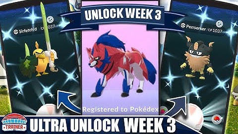 ULTRA BONUS WEEK 3! *GALARIAN RAID BOSSES* & SHINY GALAR POKÉMON & MORE! | Pokémon GO