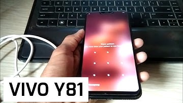 Vivo Y81(1808) Pattern Lock And Pin Lock. Hard Reset Easy in PC (Flash tool)