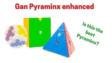 Gan Pyraminx enhanced unboxing and review