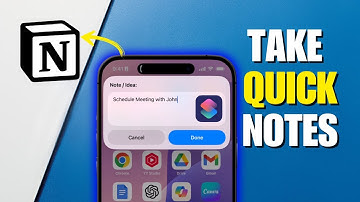 iPhone Shortcuts and Notion: How I Capture ALL My Ideas
