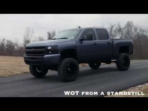 Silverado 1500 with a Black Widow Race Venom Exhaust! - YouTube
