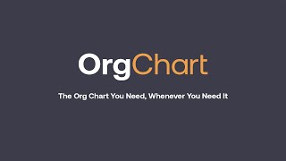 Orgchart Short Demo Video