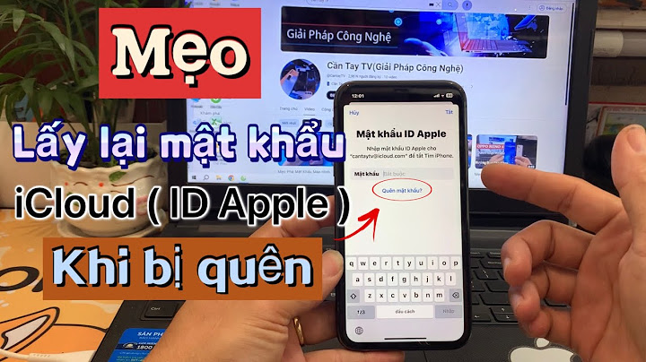 Làm thế nào để lấy lại mật khẩu id apple năm 2024