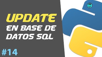 CÓMO ACTUALIZAR DATOS en una TABLA - SQL SERVER | Curso de Python Intermedio #14