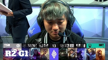 TSM vs Immortals - Game 1 | Round 2 Playoffs S11 LCS Summer 2021 | TSM vs IMT G1