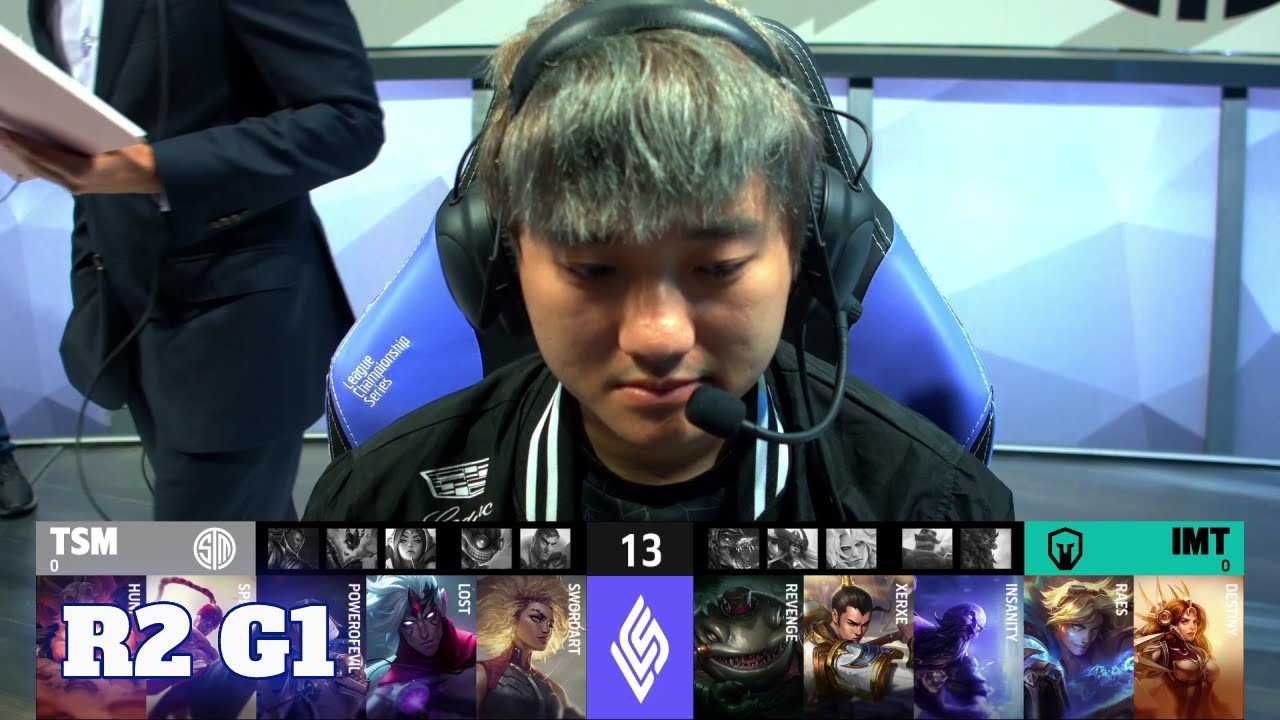 TSM vs Immortals - Game 1 | Round 2 Playoffs S11 LCS Summer 2021 | TSM vs IMT G1