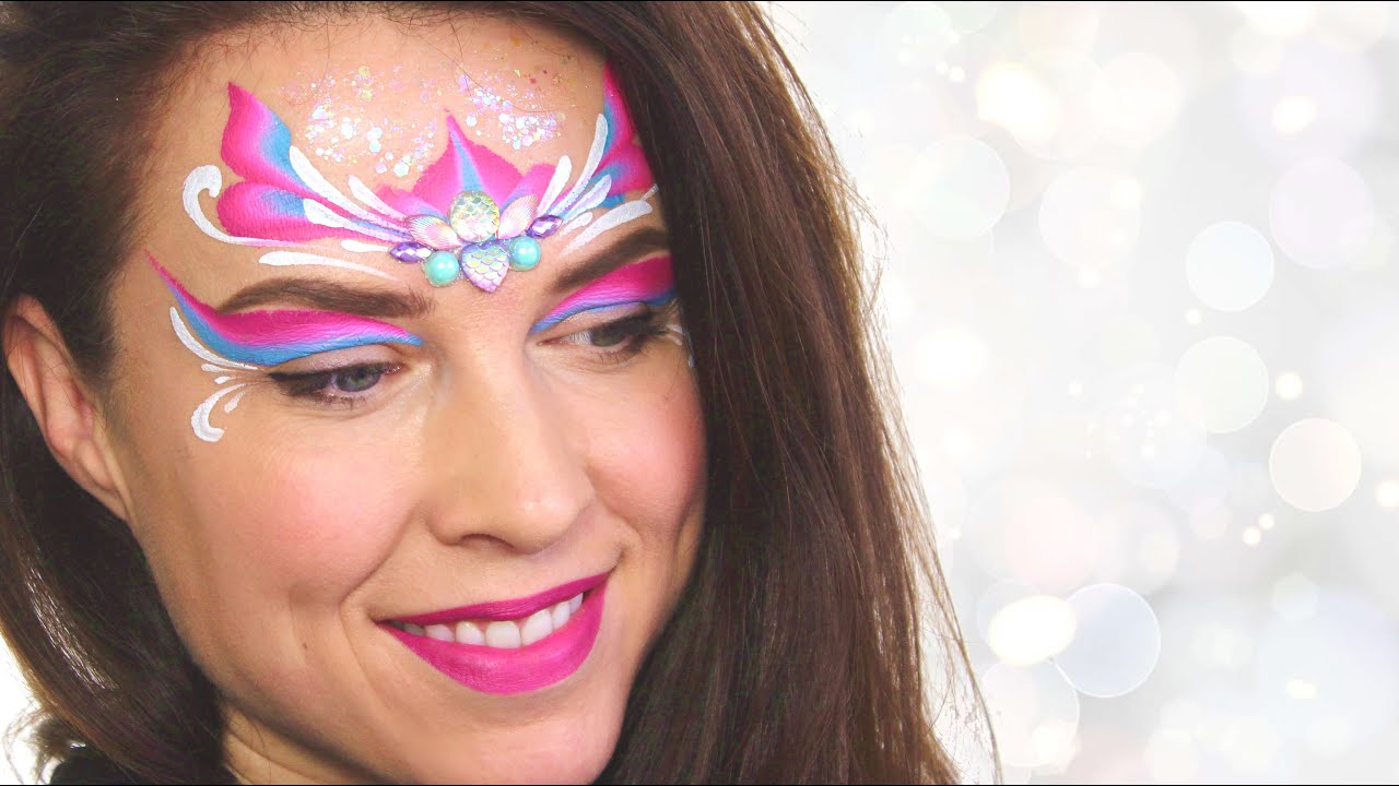 Princess Face Painting Tutorial - YouTube