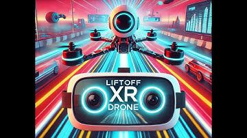 Liftoff XR Drone in FPV mode on Meta Quest 3