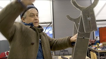 Chico MacMurtrie "Border Crossers" Being Built [part 2]