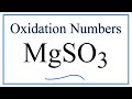 Oxidation Numbers and Compounds