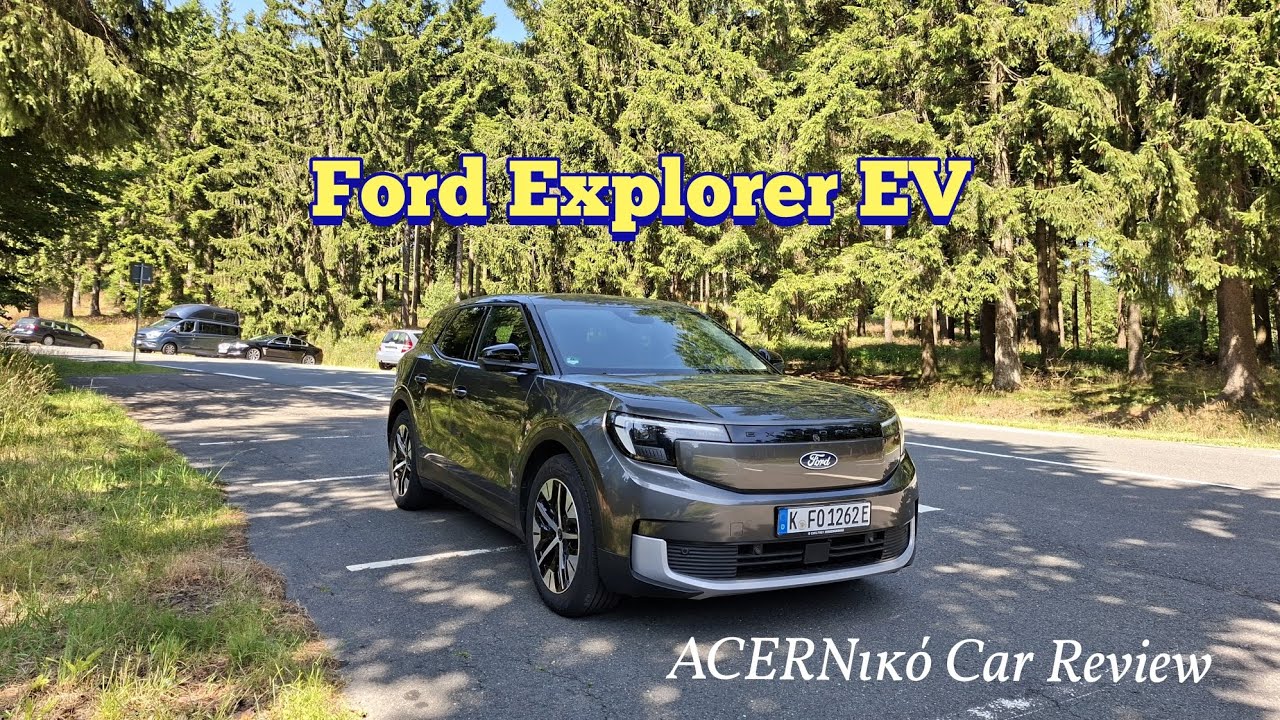 Οδηγώ το Ford Explorer EV  | Acernικό Car Review 