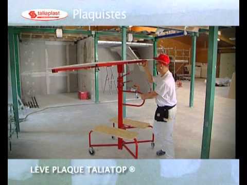 Leve-plaque TALIATOP® MULTI+ Deux Tablettes Porte-outils 441149 Taliaplast