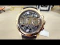 Ateliers demonaco dmcchrsphrg admiral chronographe flyback saphir rose gold