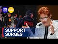 Pauline Hanson raises $5 million in 'fire the liar' campaign | 9 News Australia
