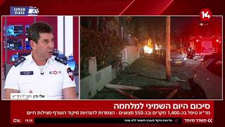 היום השמיני למבצע 'שאגת הארי' - מנכ"ל מד"א אלי בין מתראיין באולפן ערוץ 14