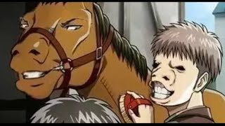 Why is Jean (from aot) compared to a horse face?