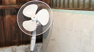 Smashing a Click CYF40A Stand Fan