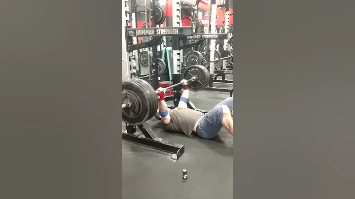 Bradley McClure floor press 425 x 3