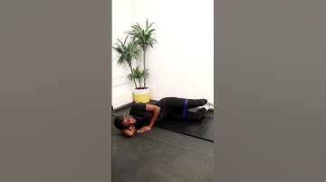 Resistance Band Side Lying Clam Shell