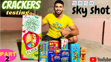Crackers Testing 2020 | 2020 New Big Sky Shot Testing | Diwali Stash 2020 | Best Sky Shot 2020 | 2nd