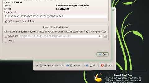 Kgpg 2.X is a piece of shit