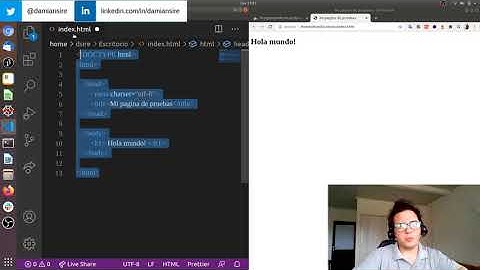 Introducción a la programación en nuestro archivo html - Curso de javascript - Capitulo 3