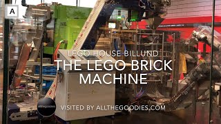 Making Lego - The Lego Brick Machine, Lego House Billund | Visited by allthegoodies.com