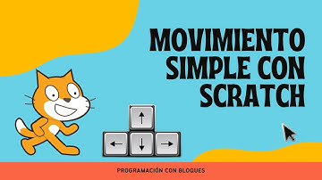 Como mover un personaje en Scratch con las flechas 🎮