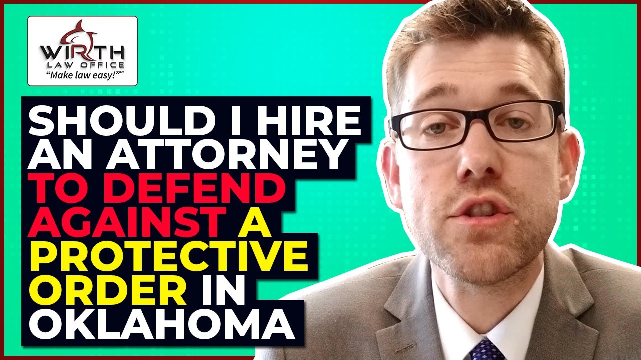If Issued an Oklahoma P.O It Is CRUCIAL to Hire an Attorney.