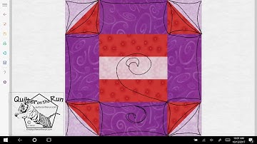 Churn Dash Quilting Idea Variation #6