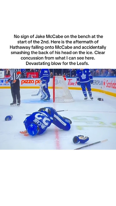 😞#leafs #nhl #hockey #mapleleafs #toronto #goleafsgo #injury #sports #torontomapleleafs #concussion