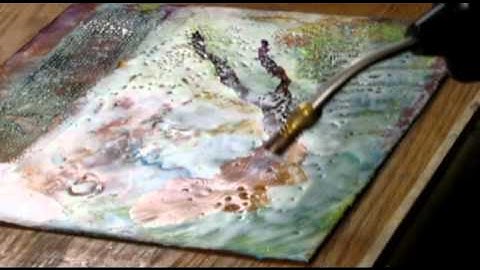 Encaustic Shellac Class Preview from RobertsonWorkshops.com