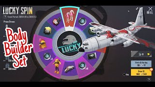 Body Builder Set  | Lucky Spin Pubg Mobile | UC GIVEAWAY