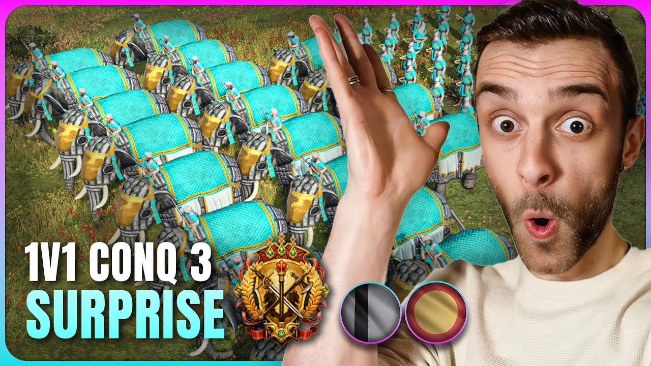 Voici pourquoi Tughluq est TRÈS FORT ! Gameplay 1V1 Conq + AOE 4