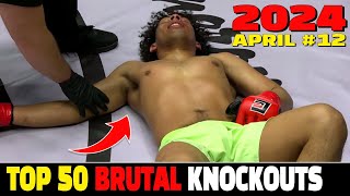 Top 50 Brutal Knockouts In April 2024 Mmamuay Thaiboxingkun Khmer