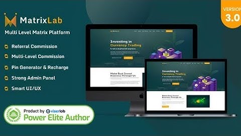 Setup Your MLM platform ll matrix Lab MLM script