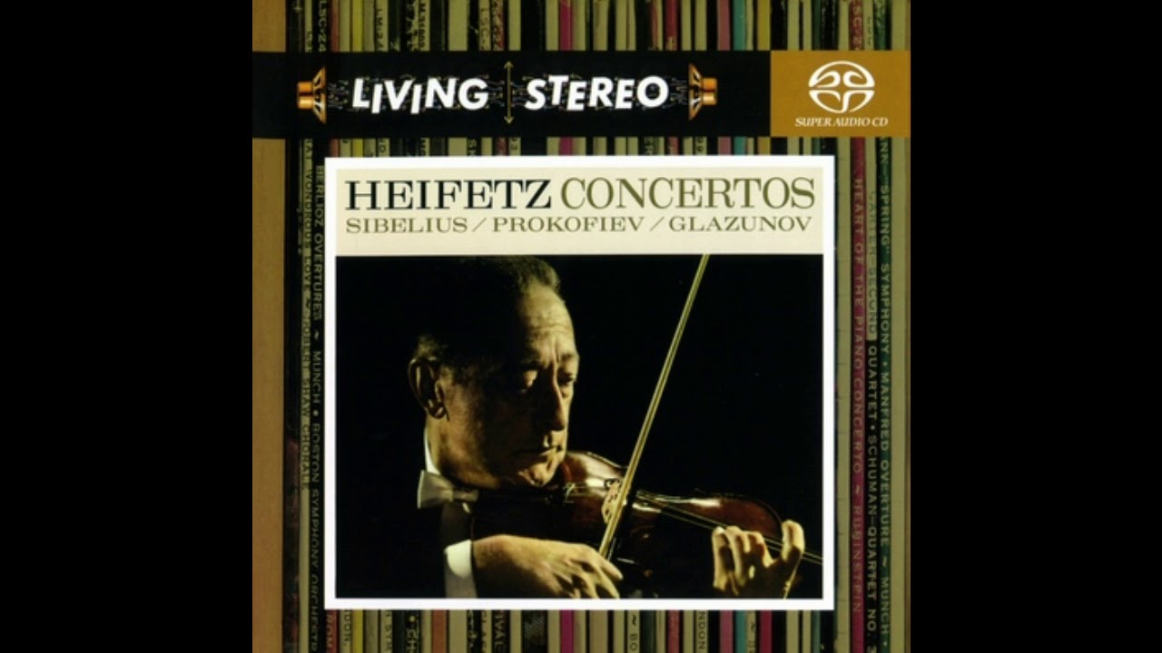 Glazunov Violin Concerto In A Minor / Heifetz RCA VSO, Walter Hendl (SACD 2005)