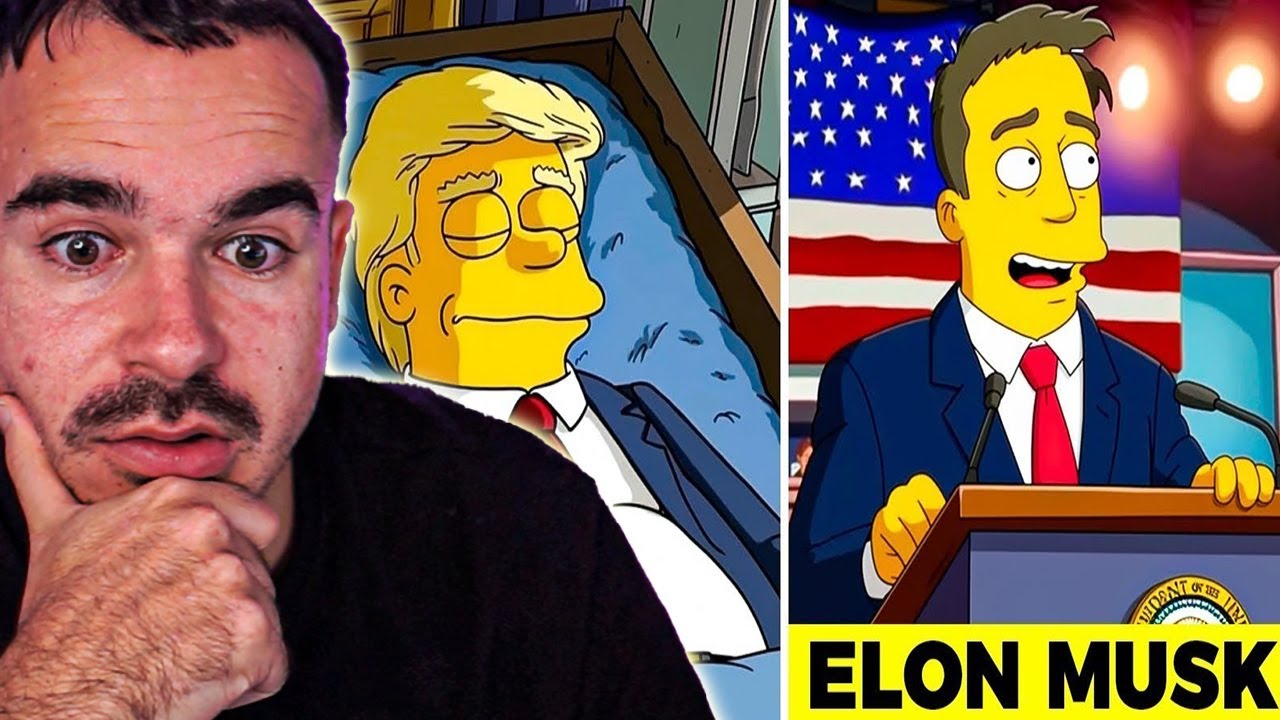 REAKTION auf Gruselige Simpsons-Vorhersagen, die bald wahr werden könnten😱