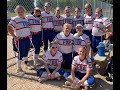 Folds of honor top prospects vs owosso fastpitch pool play