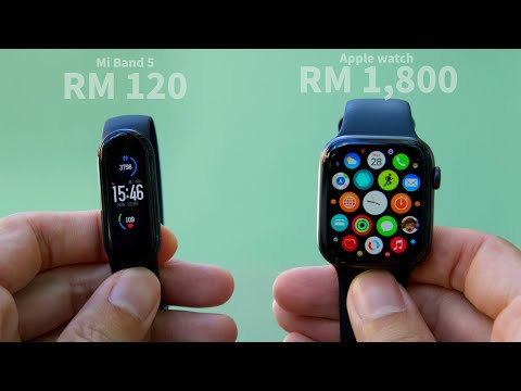【运动&生活作息】小米 Band 5能否完胜Apple智能手表？