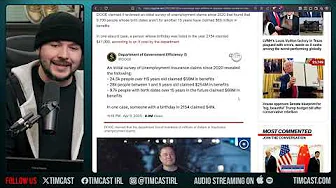 Elon EXPOSES Government Paying BABIES Unemployment Insurance, Democrats PROTECTING Fraud