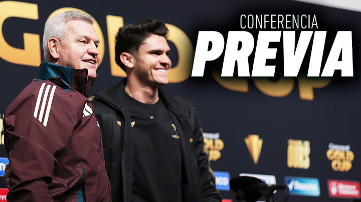 CONFERENCIA PREVIA: Javier Aguirre e Israel Reyes | México vs Surinam | Copa Oro 2025